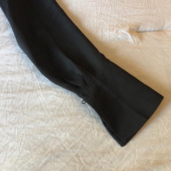 Silk H&M Blouse w Silk Collar Ties - Picture 5 of 7